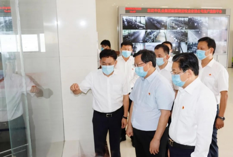 快訊 | 河南省委常委、省紀(jì)委書記、省監(jiān)委主任任正曉蒞臨花花牛乳業(yè)集團(tuán)新蔡瑞亞牧場調(diào)研